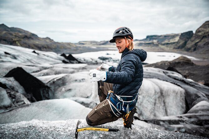 Private Glacier Hike on SÓLHEIMAJÖKULL : Blue Ice Expedition - The included glacier gear: why it matters more than it sounds