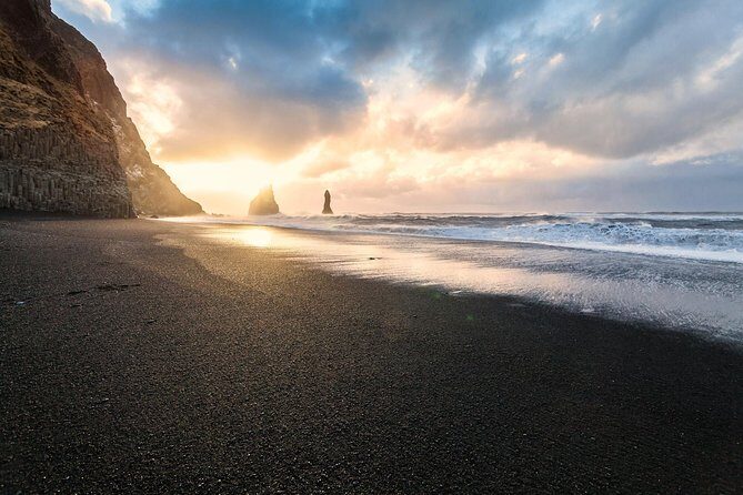 Private Jeep Tour - Golden Circle and South Coast Combo - Dyrhólaey cliffs, Solheimajökull ice, and Reynisfjara black-sand drama