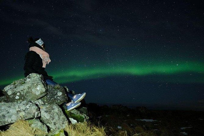Private Northern lights with photographs - The hunt itself: prime viewing locations chosen with purpose