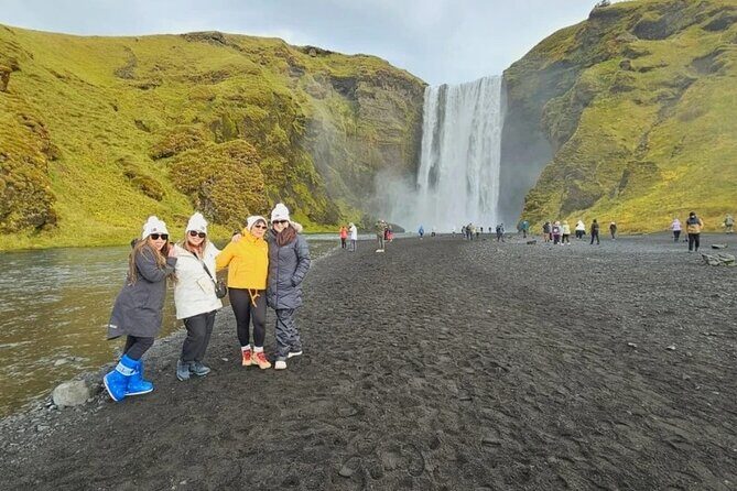 Private South Coast Guided Day Tour + Northern Lights(Optional) - Skógafoss: Big Power, Real Mist, and the Stairs for the Wide View