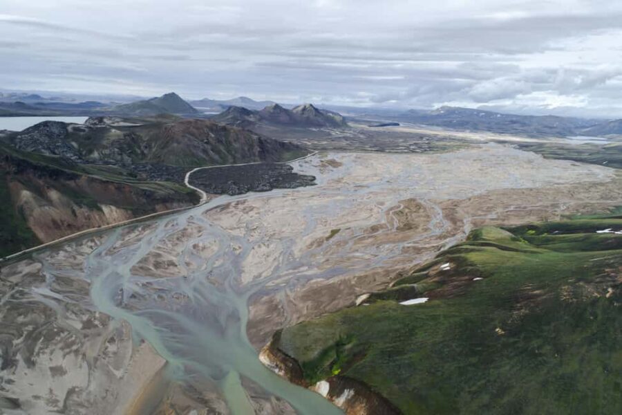 Private Tour to Landmannalaugar. Explore the Highlands - The Highlands of Iceland drive: guided time before the hiking