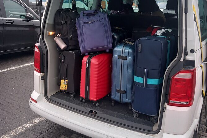 Private Transfer from Keflavik Airport to Reykjavik/surrounding - Comfort and luggage: VW Caravelle vs Mercedes Electric