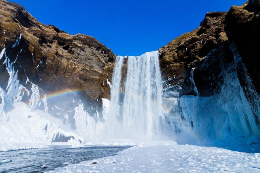 Reykjavik: 3-day South Coast and Golden Circle Experience - Skógafoss to Reynisfjara: misty steps, basalt cliffs, and puffins in summer