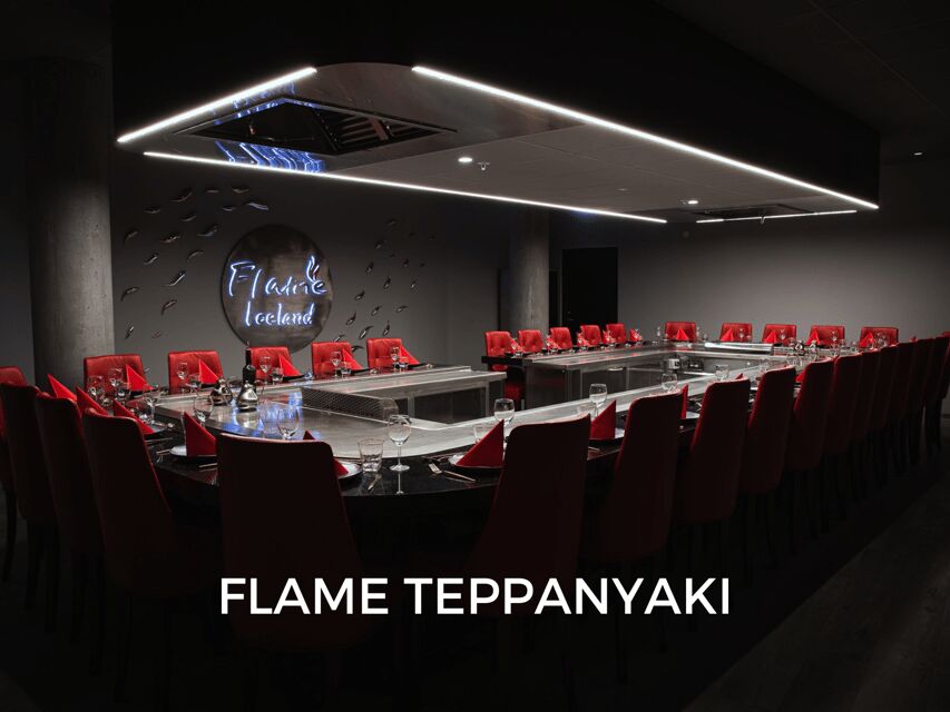 Reykjavík: 7-Course Teppanyaki Tasting Menu with Fire Show - What happens in the 1.5 hours: from check-in to Skýr yogurt