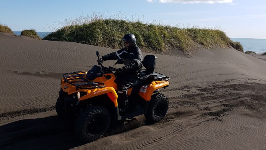Reykjavík: Black Sand Beach 2-Hour ATV Adventure - Ölfusá River and the Warm-Drink Finish