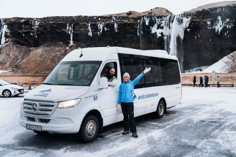 Reykjavik: Glacier Hike & South Coast Day Tour - Reynisfjara Black Sand Beach: Basalt Columns and Big Surf Energy