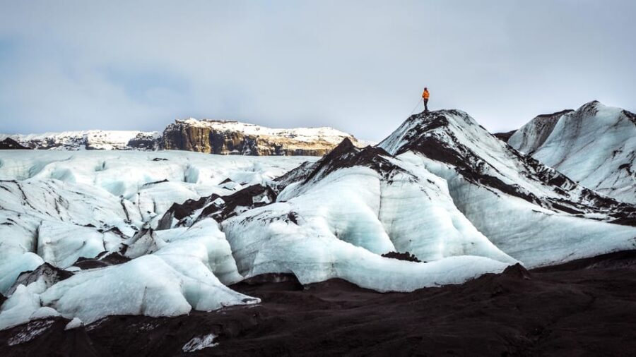 Reykjavik: Glacier Hike & South Coast Day Tour - Sólheimajökull Glacier Hike: Gear Up, Then Walk the Blue Ice