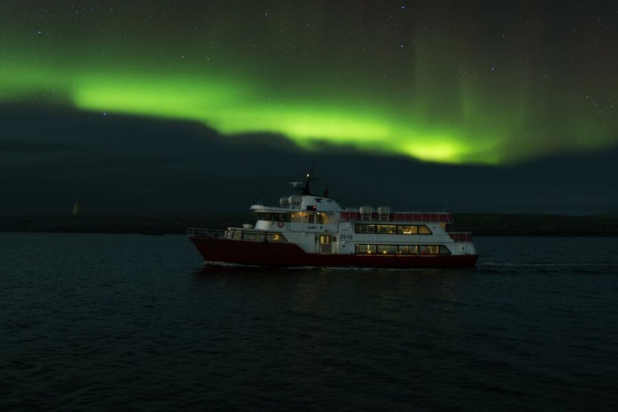 Reykjavík: Northern Lights Cruise - The Aurora hunt: what the guide and captain do once you’re out