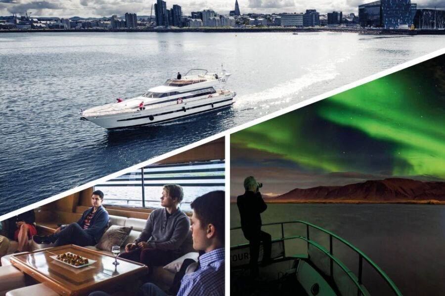 Reykjavik: Northern Lights Motor Yacht Cruise - Reykjavik-to-Faxaflói Bay: What the 2.5-Hour Night Cruise Feels Like