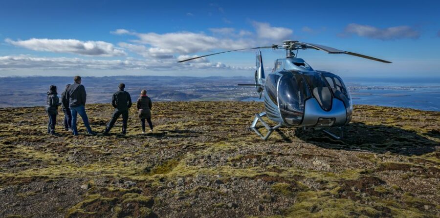 Reykjavik: Panoramic Helicopter Flight with Summit Landing - From City Center to Outskirts: The Panoramic Route
