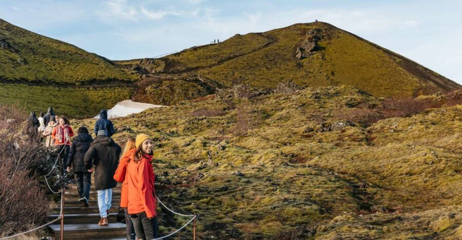 Reykjavik: Silver Circle Tour, Canyon Ride, & Thermal Baths - Hraunfossar and Barnafoss: lava waterfalls that feel strange in a good way