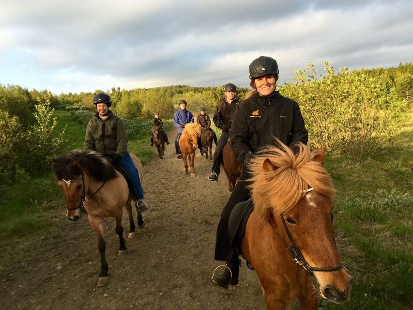 Reykjavik: Small-Group Horse Volcano Riding Tour with Pickup - Getting started on the farm: lesson, helmets, and saddle comfort