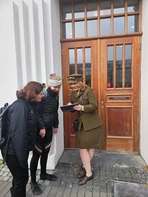 Reykjavik: World War II Walking tour around the city centre - Reykjavik Old Town: following the route into the city