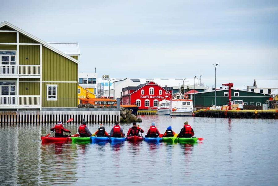 Siglufjörður / Siglufjordur: Guided kayak tour. - Meet at Sigló Sea HQ and get fitted like you mean it