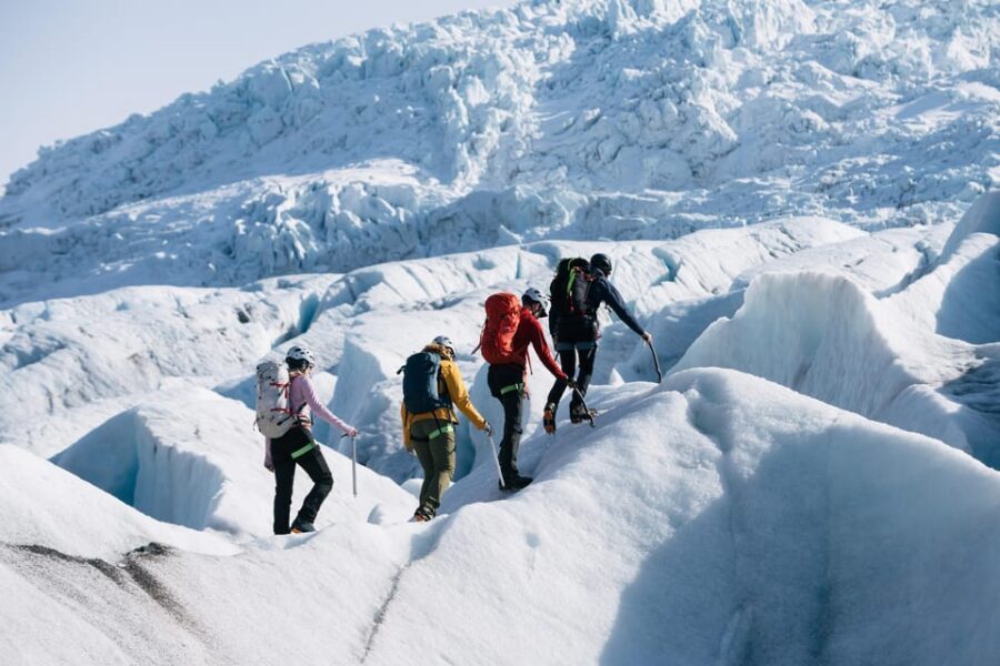 Skaftafell: Small-Group Vatnajökull Glacier Hike (Moderate) - Falljökull Icefall Up Close: What Makes It So Photogenic
