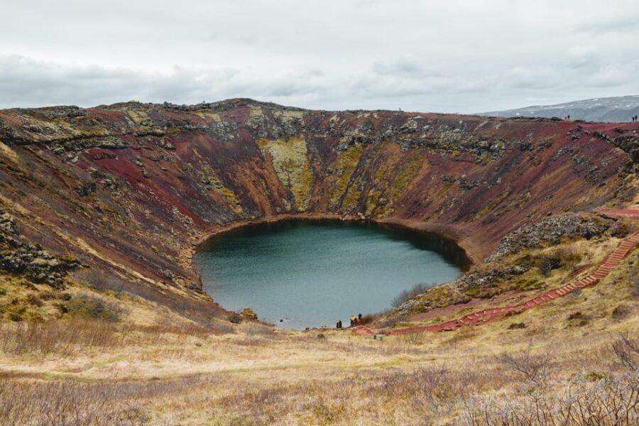 Small Group Golden Circle Tour w/ Kerid & Tomato Farm Visit - Gullfoss waterfall: feeling Hvítá plunge into the canyon