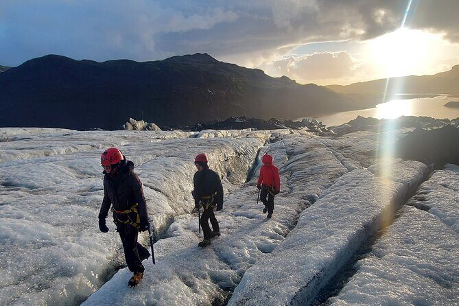 Small-Group Ice Climbing and Glacier Hiking in Solheimajokull - Multiple climb spots on the glacier: learning on easy ice then going steeper