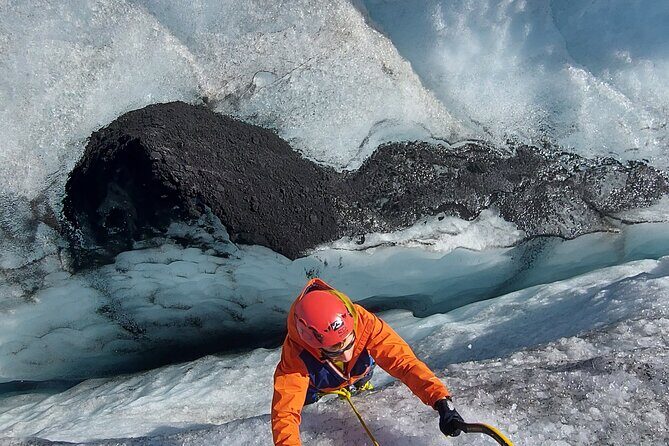 Small-Group Ice Climbing and Glacier Hiking in Solheimajokull - Views and glacier education: the payoff beyond the climb
