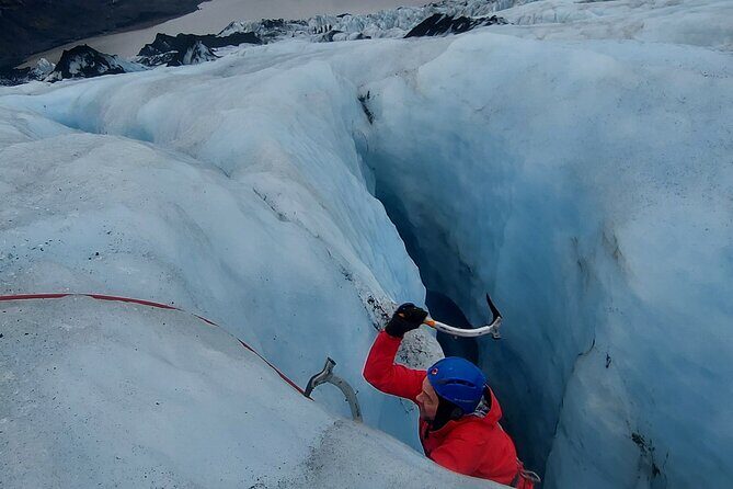 Small-Group Ice Climbing and Glacier Hiking in Solheimajokull - Price and value: $258.05 for gear, instruction, and real time on ice