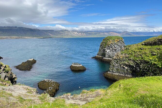 Snæfellsnes in Spanish with lunch on a farm Minibus - Kirkjufell and the orca-spotting stretch near fishing villages