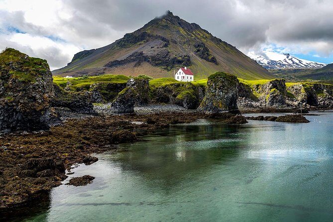 Snaefellsnes National Park and Natural Wonders from Reykjavik - Lóndrangar and Gerduberg: basalt rock formations that don’t need filters