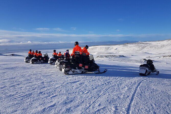 Snowmobiling on Eyjafjallajökull - The Glacier Views: Westman Islands to the South Coast (When Weather Plays Nice)