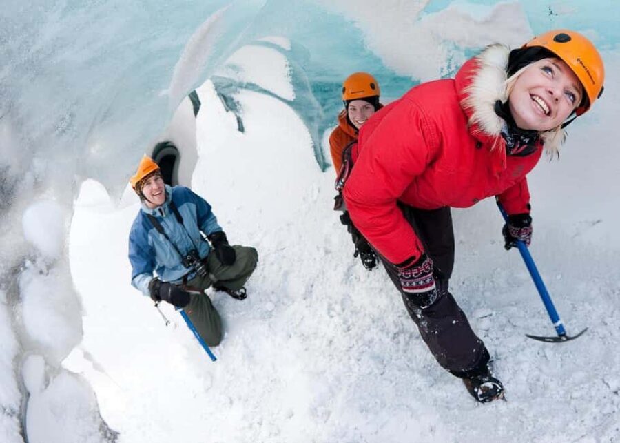 Sólheimajökull: Guided Glacier Hike - Stepping onto Bright Blue Ice: Crevasses, Ridges, and Moulins