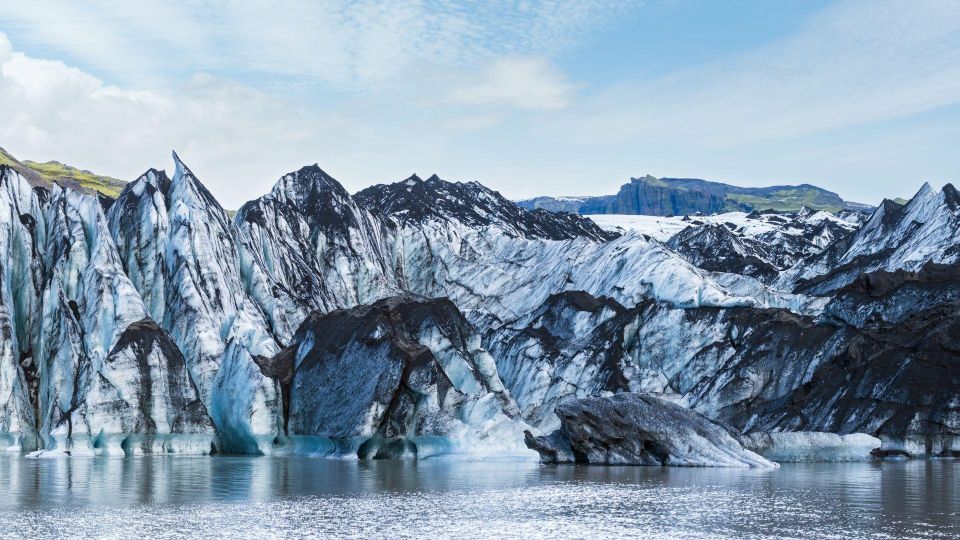 South Coast of Iceland. Black beach, glaсier, waterfalls... - Reynisfjara Black Sand Beach: Sea Stacks, Basalt Cliffs, Atlantic Roar