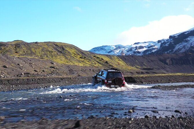 Super Jeep Private Tour at Thórsmörk - The Super Jeep approach: built for Iceland’s rough roads