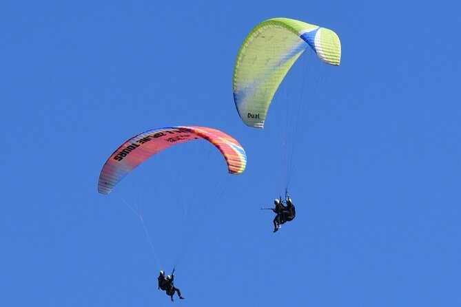 Tandem Paragliding Flights from Vik - The views over Reynisfjall, Reynisfjara, Vik, and Reynisdrangar