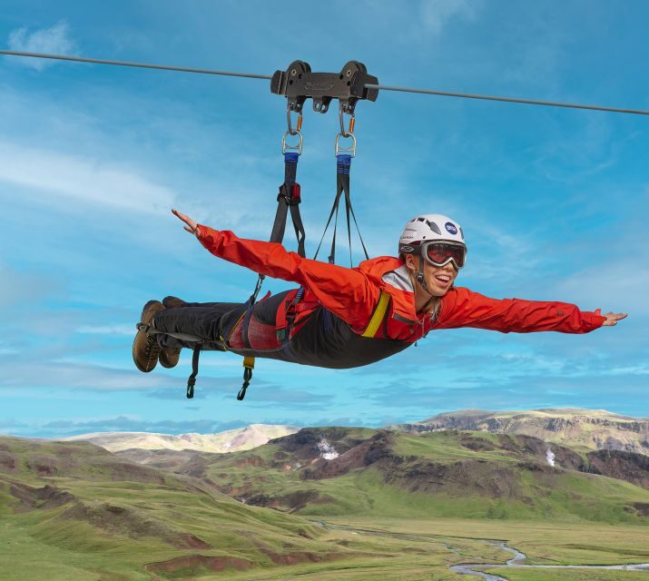 The Falcon : Superman ride with Mega Zipline Iceland - Falcon Superman Ride: the superhero moment at 100 km/h+