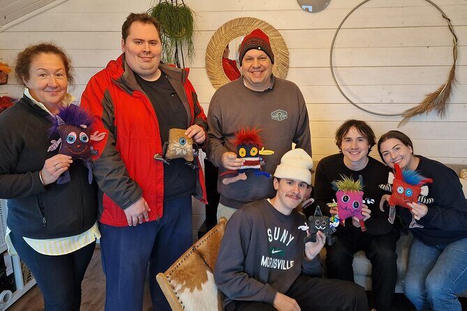 The Wool Monster Workshop - make your own souvenir! - What you’re really doing at The Wool Monster Workshop