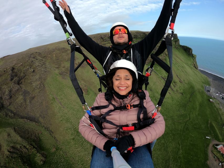 Vík: Paragliding Tandem Flight - Photos and Video: Plan for Panorama Moments, Not Perfect Props