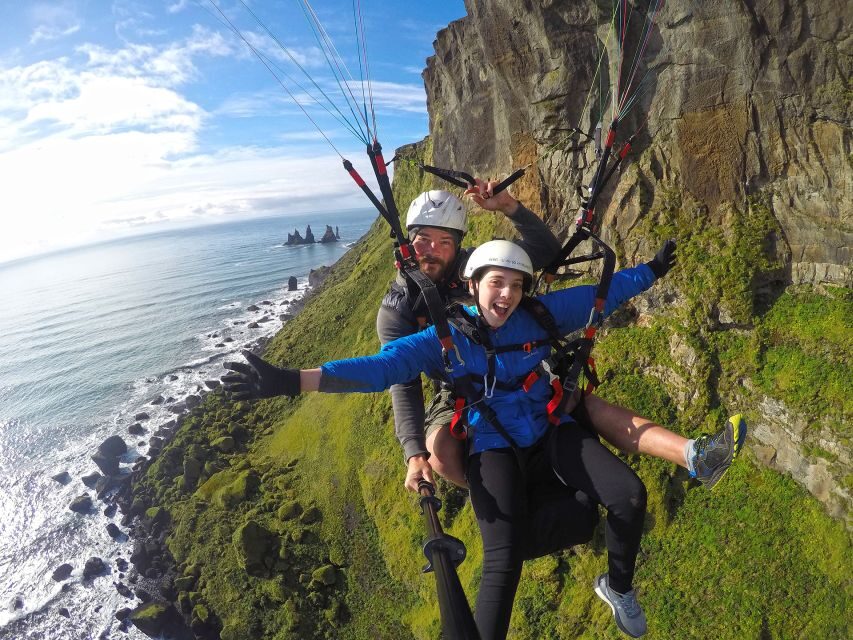 Vík: Paragliding Tandem Flight - The Aerial View Part: What You’re Actually Doing Up in the Air