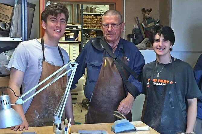 Viking Knife–Making Workshop in Reykjavik - Leather sheath building: making the partner piece, not an afterthought