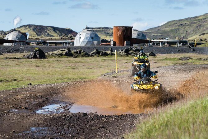 Volcanic Springs ATV adventure from Reykjavik - Your route from Ulfarsfell to Reykjadalur Hot Springs