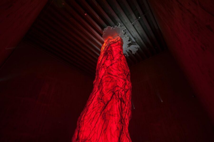 Volcano Exhibition and Cinema - Lava Centre Iceland - Trembling Earth: live quakes and the simulator experience