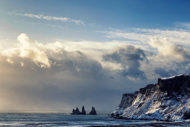 Winter South Coast Day Tour by Minibus from Reykjavik - Solheimajökull glacier walk: the ice is close, so safety is the main event