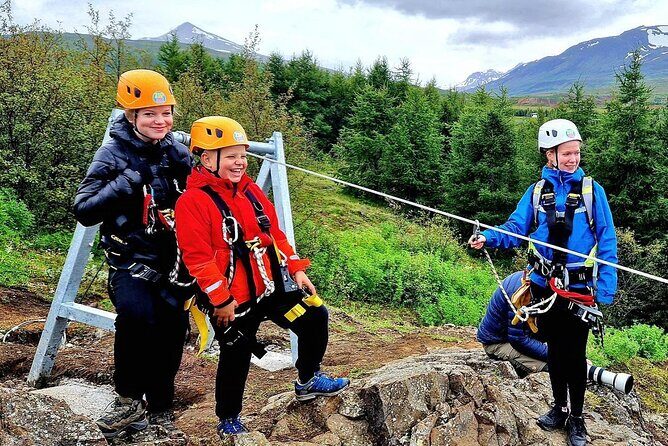 Zipline Adventure Through Glerárgil River Canyon in Akureyri Town - Price and what $95 actually buys you in Akureyri time